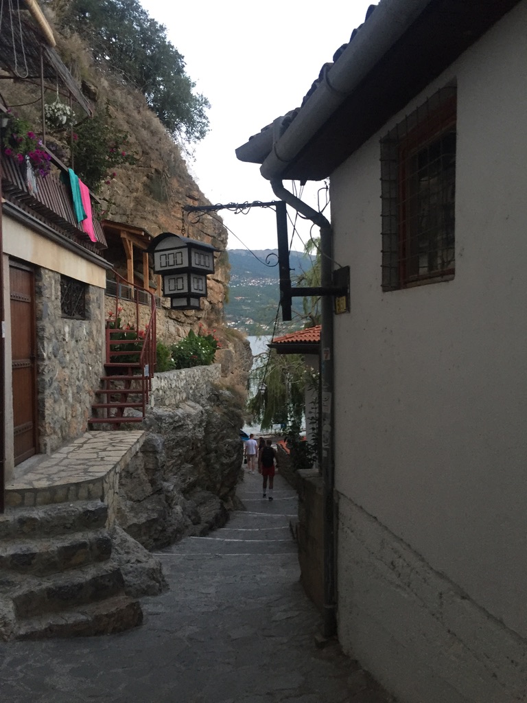 alley in ohrid